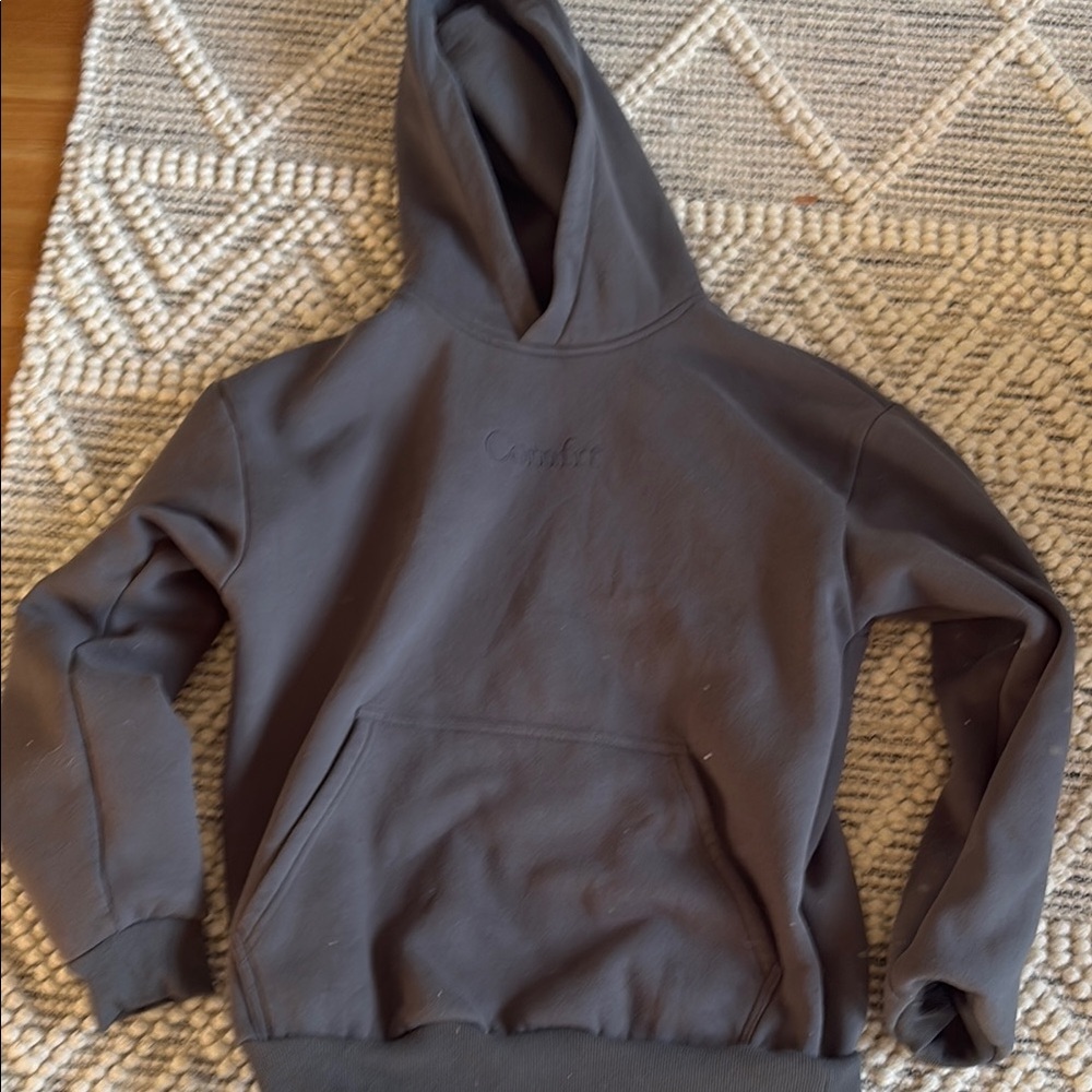 Cozy Dark Gray Hoodie
